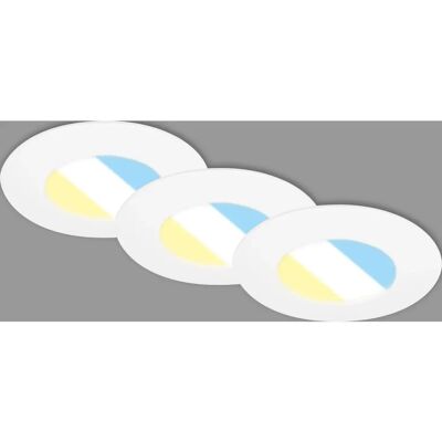Briloner 7598 3 unidades LED empotrables - Luces empotradas Briloner 7598 3 unidades LED empotrables - Luces empotradas