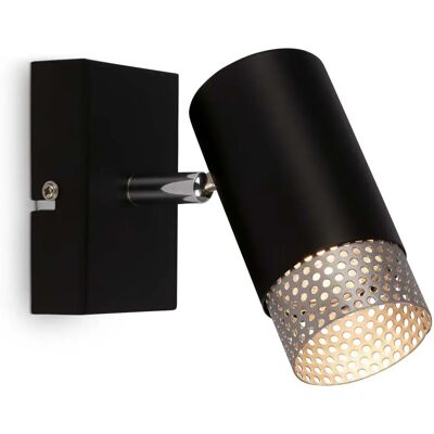 Briloner Wandspot GU10 Schwarz/Silber - Wandlampe Briloner Wandspot GU10 Schwarz/Silber - Wandlampe