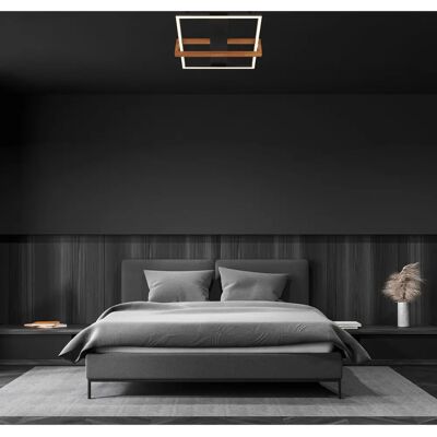 Luminaire LED Carré de Briloner - Éclairage de Plafond - Publicité Luminaire LED Carré de Briloner - Éclairage de Plafond - Publicité