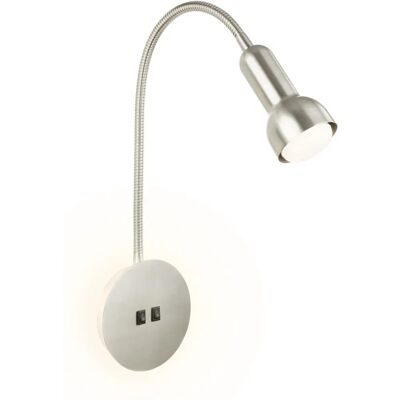 BRILONER Lámpara de Pared - Interruptor Doble - 39cm - E14 - 10W Máximo BRILONER Lámpara de Pared - Interruptor Doble - 39cm - E14 - 10W Máximo