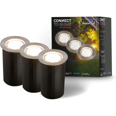Briloner Tilia Ensemble - 3 projecteurs encastrés LED IP67 Briloner Tilia Ensemble - 3 projecteurs encastrés LED IP67