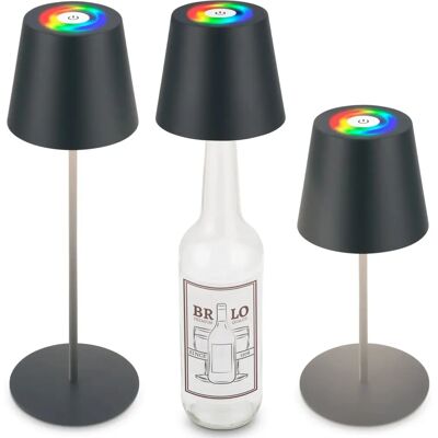 Höffner Akku-Tischleuchte - Tischlampe - Schwarz Höffner Akku-Tischleuchte - Tischlampe - Schwarz