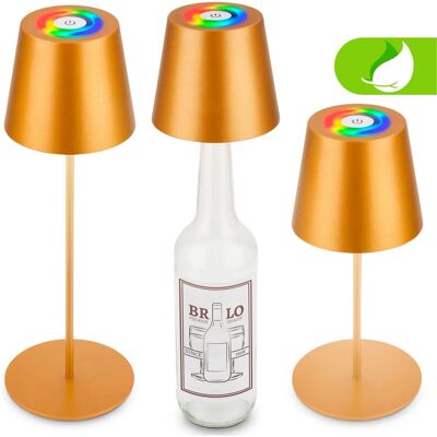 Höffner Oro Batteria Lampada da Tavolo - Lampada da Tavolo Höffner Oro Batteria Lampada da Tavolo - Lampada da Tavolo
