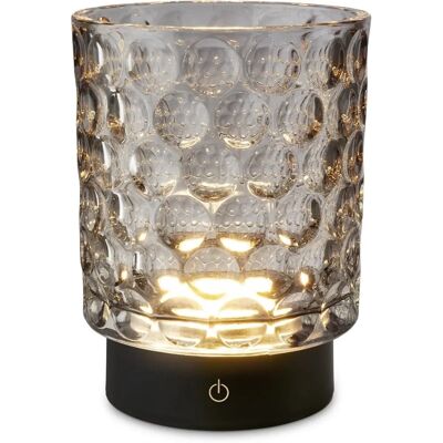 Briloner Gray Wireless LED Table Lamp - Indoor/Outdoor Decor Briloner Gray Wireless LED Table Lamp - Indoor/Outdoor Decor