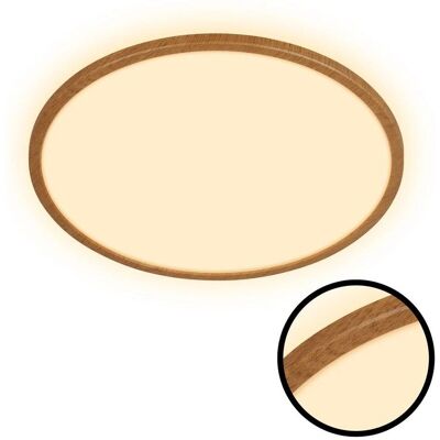 Briloner LED 22W Natural Wood Ceiling Light - Ceiling Lamp Briloner LED 22W Natural Wood Ceiling Light - Ceiling Lamp