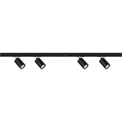 Briloner Binario Set 4 Lampen GU10 schwarz - Beleuchtungssystem Briloner Binario Set 4 Lampen GU10 schwarz - Beleuchtungssystem