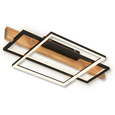 Lampada a Soffitto LED BRILONER - CADRE - Nero - Luce Bianca Neutra Lampada a Soffitto LED BRILONER - CADRE - Nero - Luce Bianca Neutra