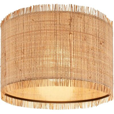 Briloner Lampada da soffitto stile boho in paglia naturale E27 Briloner Lampada da soffitto stile boho in paglia naturale E27