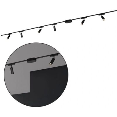 B.K.LICHT - Luxtrail Komplettset 6 LED-Spots - Beleuchtungssystem B.K.LICHT - Luxtrail Komplettset 6 LED-Spots - Beleuchtungssystem