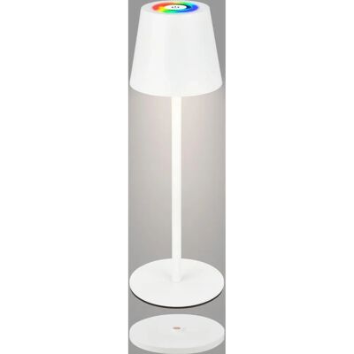 Sconto Kabellos Aufladbare Weiße Tischlampe - Nachttischleuchte Sconto Kabellos Aufladbare Weiße Tischlampe - Nachttischleuchte