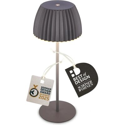 B.K.LICHT Champ Wireless Rechargeable LED Table Lamp - Elegant Outdoor Lighting B.K.LICHT Champ Wireless Rechargeable LED Table Lamp - Elegant Outdoor Lighting
