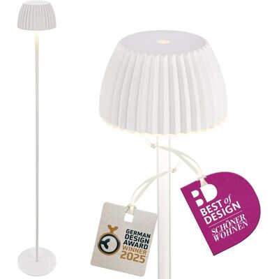 Lampada da terra wireless B.K.LICHT Champ - 4,2W, 400lm, Dimmerabile, Ricaricabile Lampada da terra wireless B.K.LICHT Champ - 4,2W, 400lm, Dimmerabile, Ricaricabile