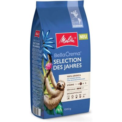 Melitta BellaCrema Sélection de l'Année - Café Arabica - 1000g - Publicité Melitta BellaCrema Sélection de l'Année - Café Arabica - 1000g - Publicité