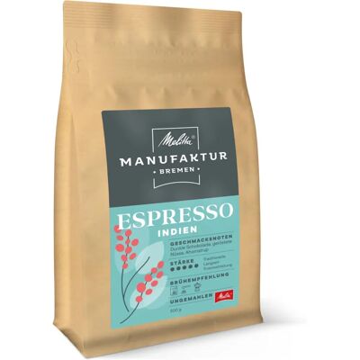 Melitta Manufaktur Bremen Espresso Single Origin - Koffie Melitta Manufaktur Bremen Espresso Single Origin - Koffie