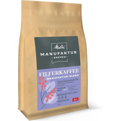 Melitta Manufaktur Bremen Koffie - Arabica 500g Melitta Manufaktur Bremen Koffie - Arabica 500g