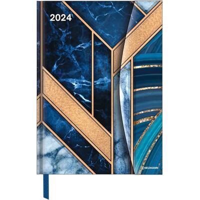 Neumann Magneto Diary 2024 - Agenda settimanale - 16x22 cm - Art Deco Neumann Magneto Diary 2024 - Agenda settimanale - 16x22 cm - Art Deco