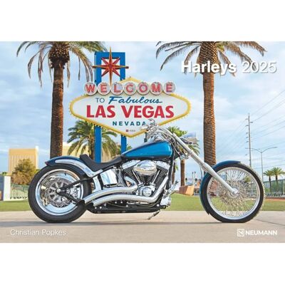 Harleys 2025 falinaptár - Neumann Verlage - 42x29,7cm - Motorkerékpár Harleys 2025 falinaptár - Neumann Verlage - 42x29,7cm - Motorkerékpár
