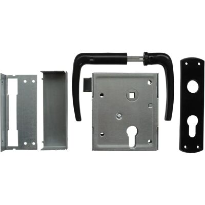 Bever & Klophaus Modelo 79PS - Cerradura universal de caja con pestillo reversible Bever & Klophaus Modelo 79PS - Cerradura universal de caja con pestillo reversible