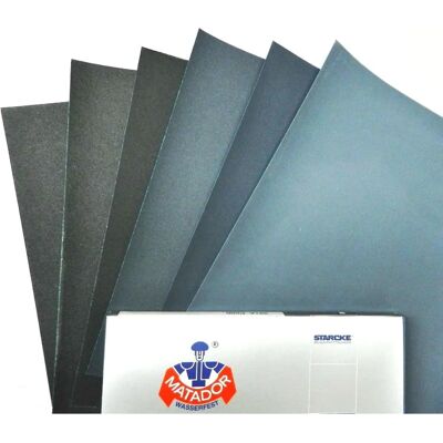 Starcke - Wasserschleifpapier 180 Körnung 230x280mm - Schleifpapier Starcke - Wasserschleifpapier 180 Körnung 230x280mm - Schleifpapier