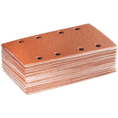 Starcke Set di 50 fogli carta abrasiva Foro 8x - Schleifpapier-Set 50-tlg Starcke Set di 50 fogli carta abrasiva Foro 8x - Schleifpapier-Set 50-tlg