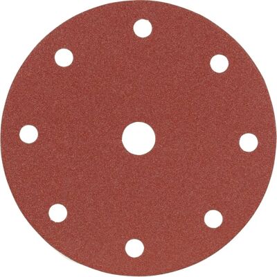 STARCKE - Schleifscheibe aus Schleifpapier - 150mm, Korn 240, 9 Löcher STARCKE - Schleifscheibe aus Schleifpapier - 150mm, Korn 240, 9 Löcher