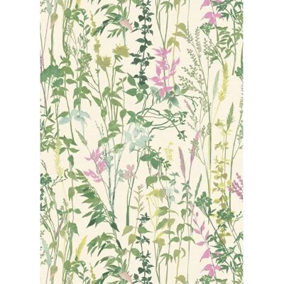 Erismann Casual Chic Papier Vert Cottage - Papier Peint - Publicité Erismann Casual Chic Papier Vert Cottage - Papier Peint - Publicité