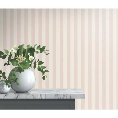 Erismann Rosa Blumen Vinyl Tapete - Wandbekleidung für Wohnräume Erismann Rosa Blumen Vinyl Tapete - Wandbekleidung für Wohnräume