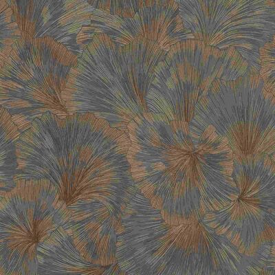 Erismann Blatt Textur Vinyl Tapete - Tapete Erismann Blatt Textur Vinyl Tapete - Tapete