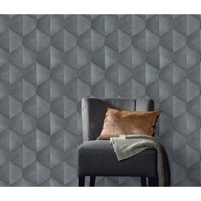 Erismann 10370-10 Grau Wallpaper - Wall Decor Erismann 10370-10 Grau Wallpaper - Wall Decor