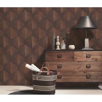 Fashion for Walls Modell - Bronzegrafik Tapete - Wanddekor Fashion for Walls Modell - Bronzegrafik Tapete - Wanddekor
