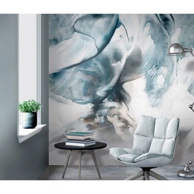 Guido Maria Kretschmer Tempest Wandtapete - Grafisch Blau Guido Maria Kretschmer Tempest Wandtapete - Grafisch Blau