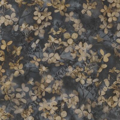 Erismann Węgiel drzewny Blumen Textur Tapete - Vliestapete Erismann Węgiel drzewny Blumen Textur Tapete - Vliestapete