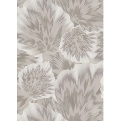 Erismann Taupe Abstract Leaf Wallpaper - Wallpaper Erismann Taupe Abstract Leaf Wallpaper - Wallpaper