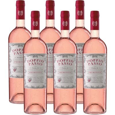Doppio Passo Rosé Puglia 2021-2023 - Vin Rosé - Publicité Doppio Passo Rosé Puglia 2021-2023 - Vin Rosé - Publicité