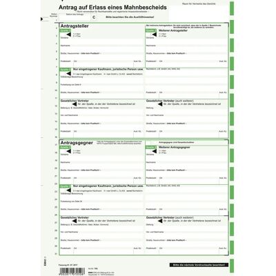 RNK VerLAG 705/10 Formulaires Légaux - 10 Feuilles A4 Papier Officiel - Publicité RNK VerLAG 705/10 Formulaires Légaux - 10 Feuilles A4 Papier Officiel - Publicité