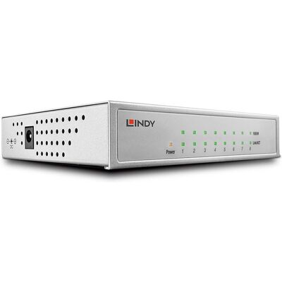 LINDY - 25045 - PoE - Gigabit - Przełącznik sieciowy LINDY - 25045 - PoE - Gigabit - Przełącznik sieciowy