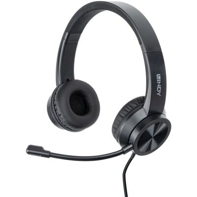 Cuffie Lindy 20439 - Con Cavo, USB-C, Nero Cuffie Lindy 20439 - Con Cavo, USB-C, Nero