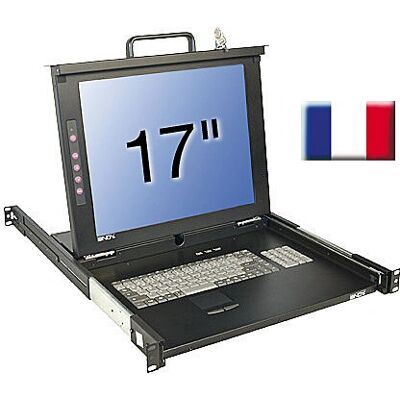 Lindy 21608 17 pollici 1280x1024 Black rack console Lindy 21608 17 pollici 1280x1024 Black rack console