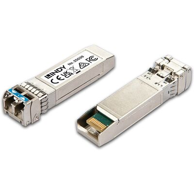Lindy Modello 25039 Trasmettitore in fibra ottica 10Gb SFP+ - Modulo di rete Lindy Modello 25039 Trasmettitore in fibra ottica 10Gb SFP+ - Modulo di rete