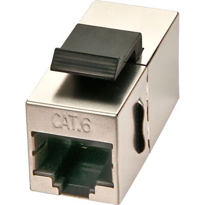 Lindy Dual Cat.6 Keystone Module - Gray - Keystone Module Lindy Dual Cat.6 Keystone Module - Gray - Keystone Module