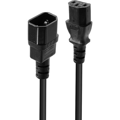 Cavo di alimentazione Lindy - IEC C14 a C13 - 0,5m Cavo di alimentazione Lindy - IEC C14 a C13 - 0,5m