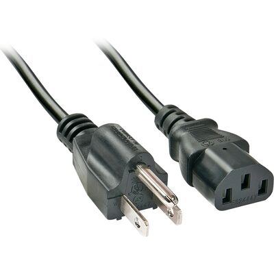 Napájecí kabel Lindy - 2m Černý IEC C13 Napájecí kabel Lindy - 2m Černý IEC C13