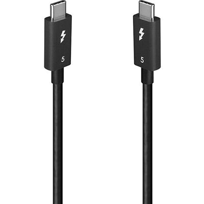 Cavo Thunderbolt Lindy 31130 - 80Gbps - Nero Cavo Thunderbolt Lindy 31130 - 80Gbps - Nero
