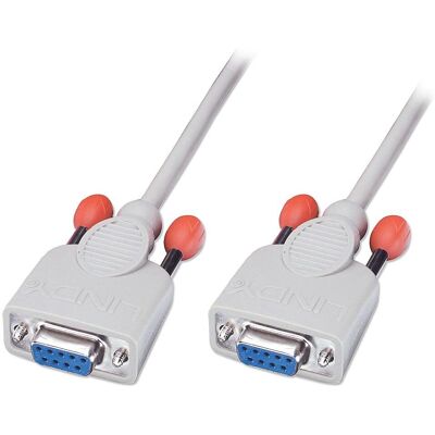 Lindy 31573 Seriell Kabel - 2m Vit D-Sub Hona Lindy 31573 Seriell Kabel - 2m Vit D-Sub Hona