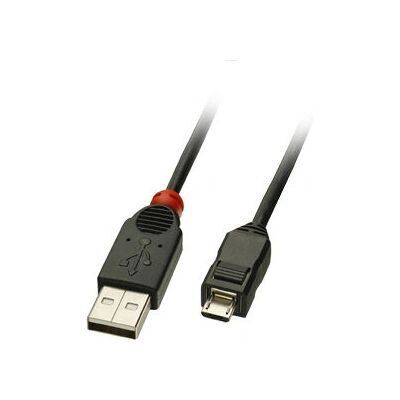 Cavo USB Lindy 2m - Micro-USB B - Nero Cavo USB Lindy 2m - Micro-USB B - Nero