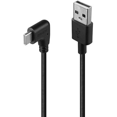 Lindy USB-kabel 0,5m USB 2.0 Type A naar C Zwart - USB Kabel Lindy USB-kabel 0,5m USB 2.0 Type A naar C Zwart - USB Kabel