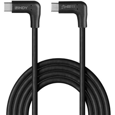 Cavo USB-C Lindy 1,5m - Supporta USB 3.2 Gen 2, 10 Gbps Cavo USB-C Lindy 1,5m - Supporta USB 3.2 Gen 2, 10 Gbps