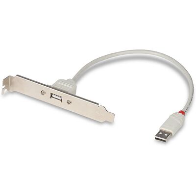 Lindy 33123 USB Cable - 30cm White - USB 2.0 Lindy 33123 USB Cable - 30cm White - USB 2.0