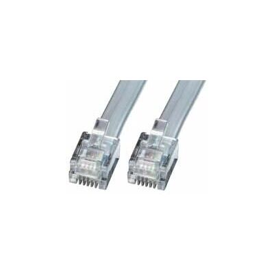 Cavo RJ-12 Lindy - 5m Grigio Cavo RJ-12 Lindy - 5m Grigio