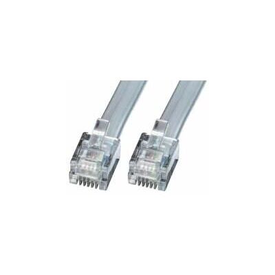 Lindy RJ-12 50m Gris - Câble pour ISDN - Publicité Lindy RJ-12 50m Gris - Câble pour ISDN - Publicité